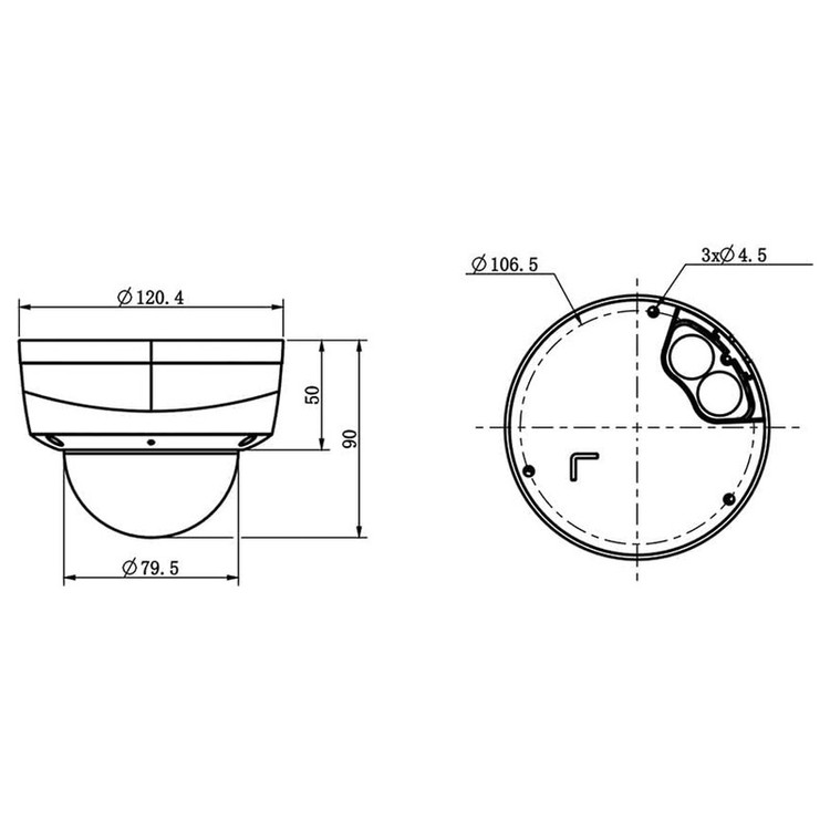 دوربین مداربسته تحت شبکه تیاندی مدل TC-C34KS Spec: I3/E/Y/2.8mm/V4.0